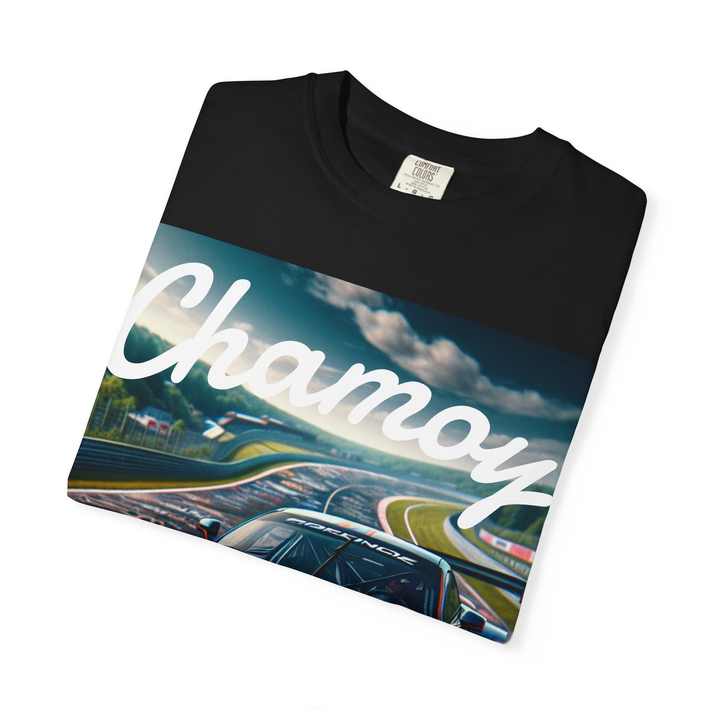 Chamoy Racing Unisex T-Shirt - Unique Design, Comfortable Tee, Cool Graphic Shirt, Gift for Racecar Enthusiasts, Trendy Clothing
