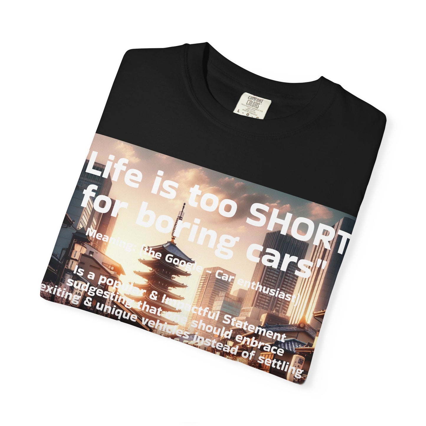 Vintage Car Lover T-shirt - Unisex Garment-Dyed Tee