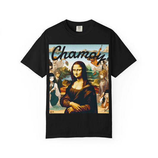 Chamoy Mona Lisa Beach T-shirt