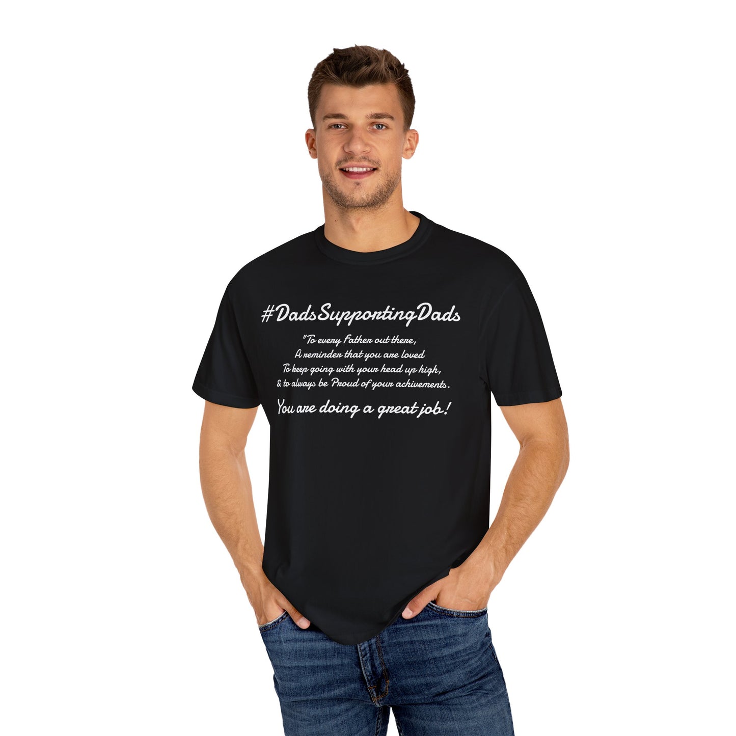 Father's Day T-Shirt, Dad Gift Tee, Unisex Tee, Garment-Dyed Shirt, Family Matching Shirt, Vintage Style Tee