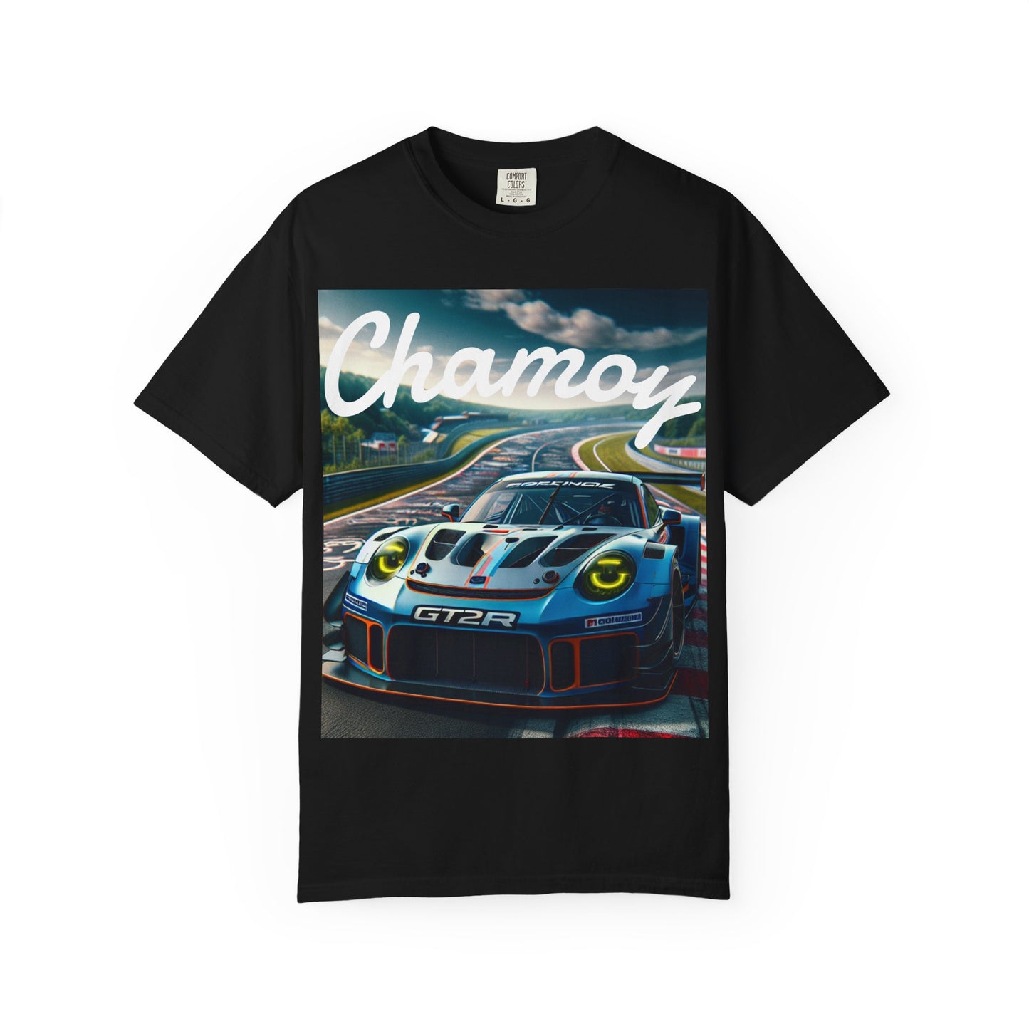 Chamoy Racing Unisex T-Shirt - Unique Design, Comfortable Tee, Cool Graphic Shirt, Gift for Racecar Enthusiasts, Trendy Clothing