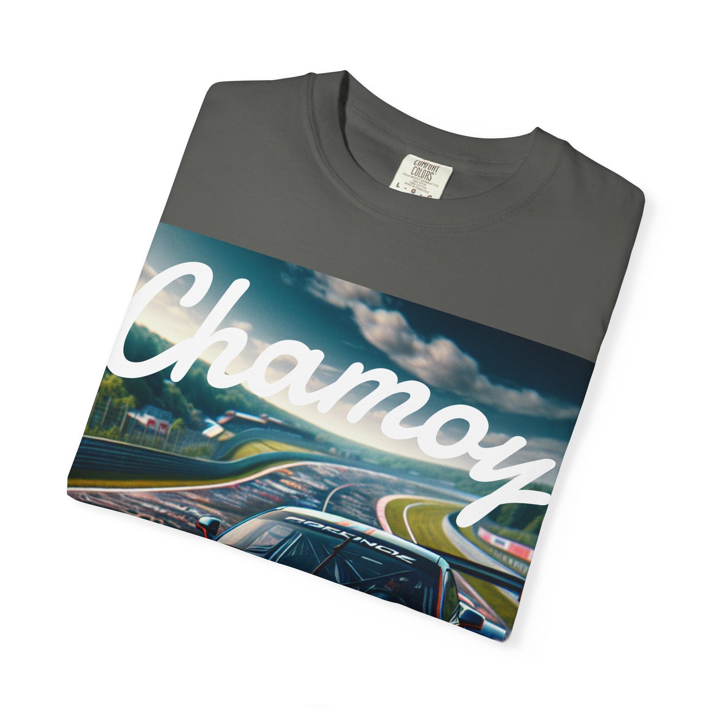 Chamoy Racing Unisex T-Shirt - Unique Design, Comfortable Tee, Cool Graphic Shirt, Gift for Racecar Enthusiasts, Trendy Clothing
