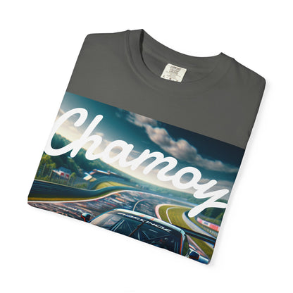 Chamoy Racing Unisex T-Shirt - Unique Design, Comfortable Tee, Cool Graphic Shirt, Gift for Racecar Enthusiasts, Trendy Clothing