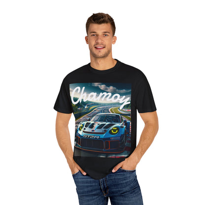 Chamoy Racing Unisex T-Shirt - Unique Design, Comfortable Tee, Cool Graphic Shirt, Gift for Racecar Enthusiasts, Trendy Clothing
