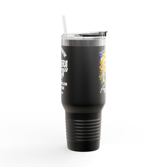 La Guera Toxica Survivor Insulated Mug, 40oz,Gift,