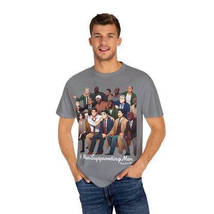 MenSupportingMen Unisex T-shirt, Mens Mental Health Awareness Tee, Support Group Shirt, Gender Neutral Apparel, Mental Health Advocate Gift