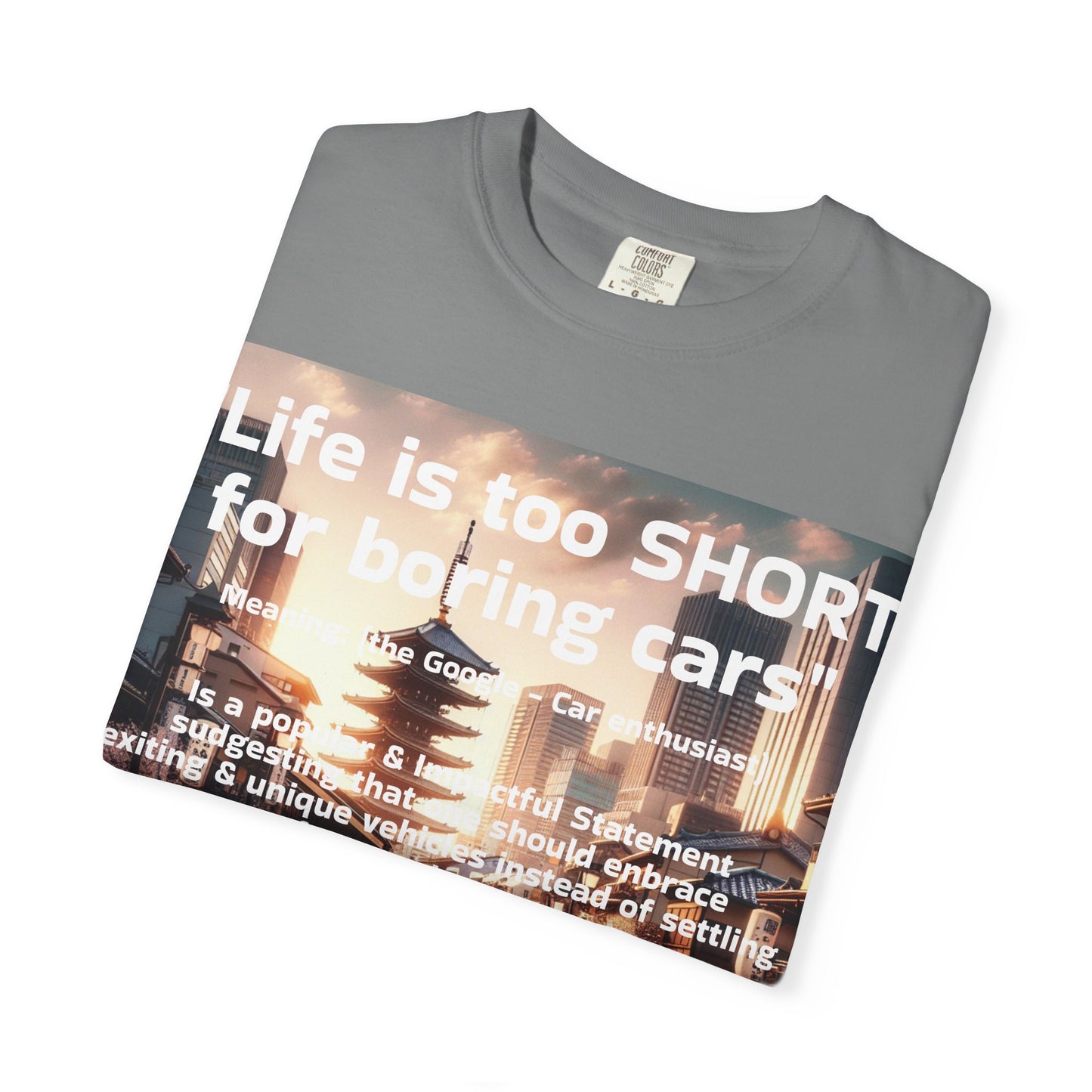 Vintage Car Lover T-shirt - Unisex Garment-Dyed Tee