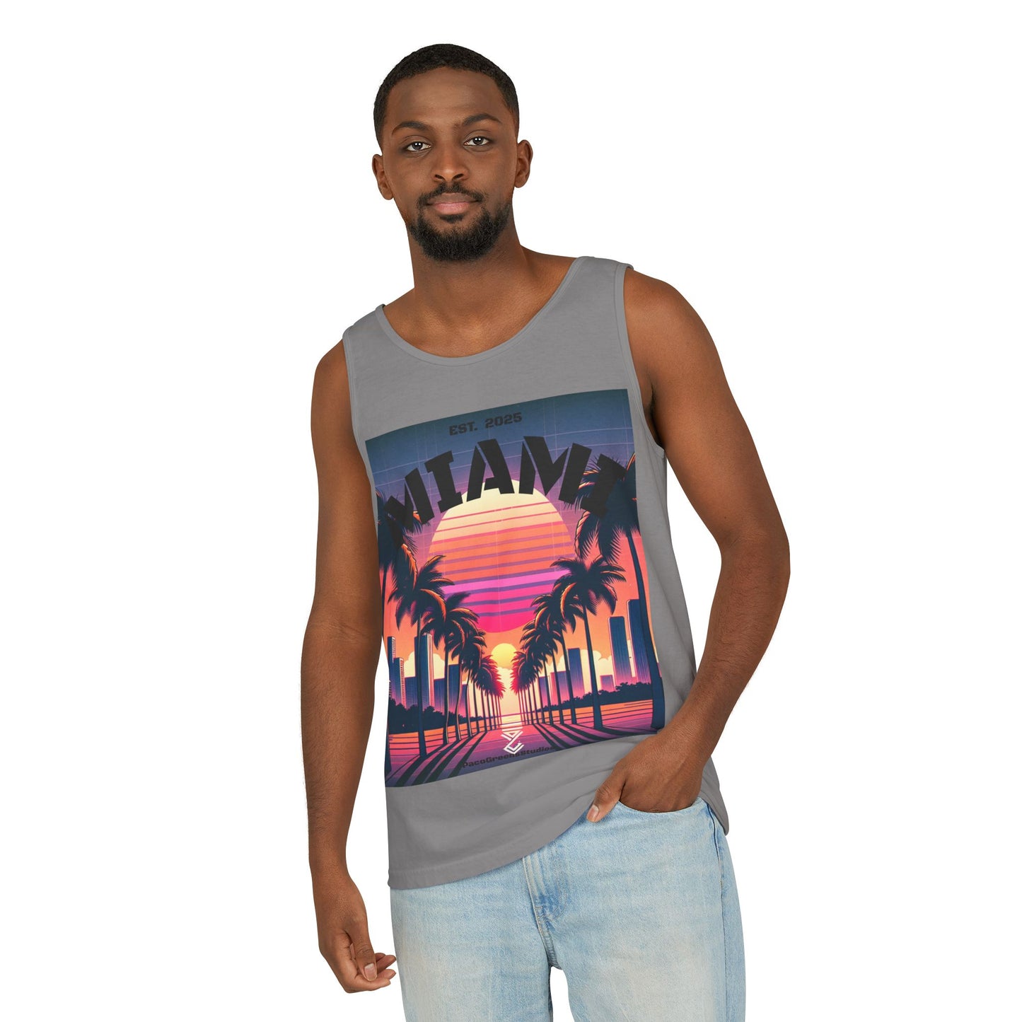 Miami Sunset Tank Top