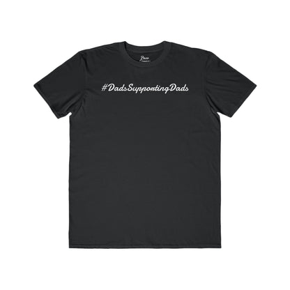 Supportive Dad Fashion Shirt, #DadsSupportingDads Tee, Gift for Fathers, Lightweight Men's T-Shirt, Dad Pride Apparel