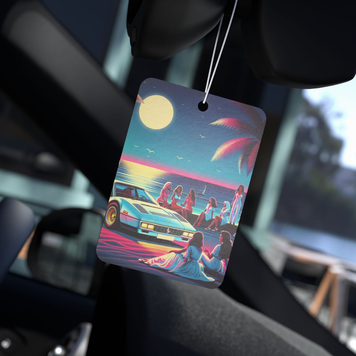 Car Air Freshener - Miami Vice Summer Deodorant