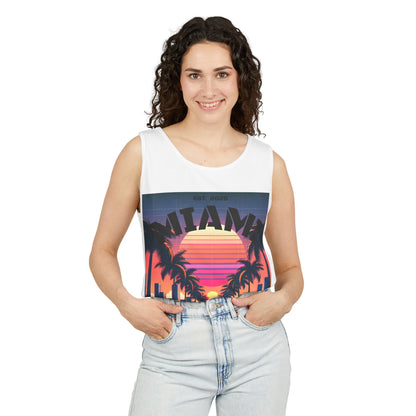 Miami Sunset Tank Top