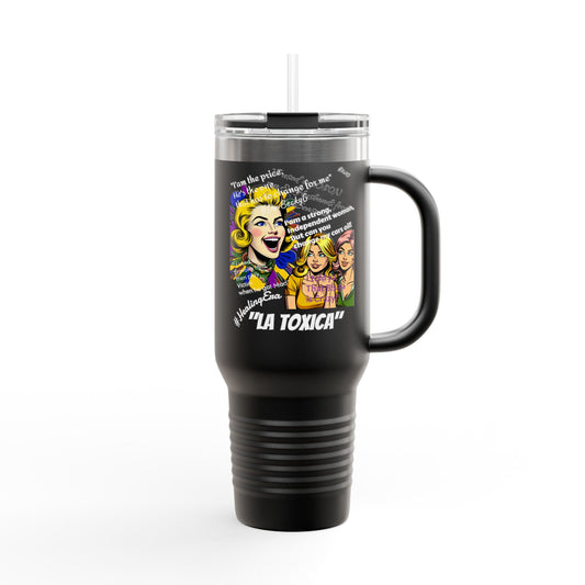 La Guera Toxica Survivor Insulated Mug, 40oz,Gift,
