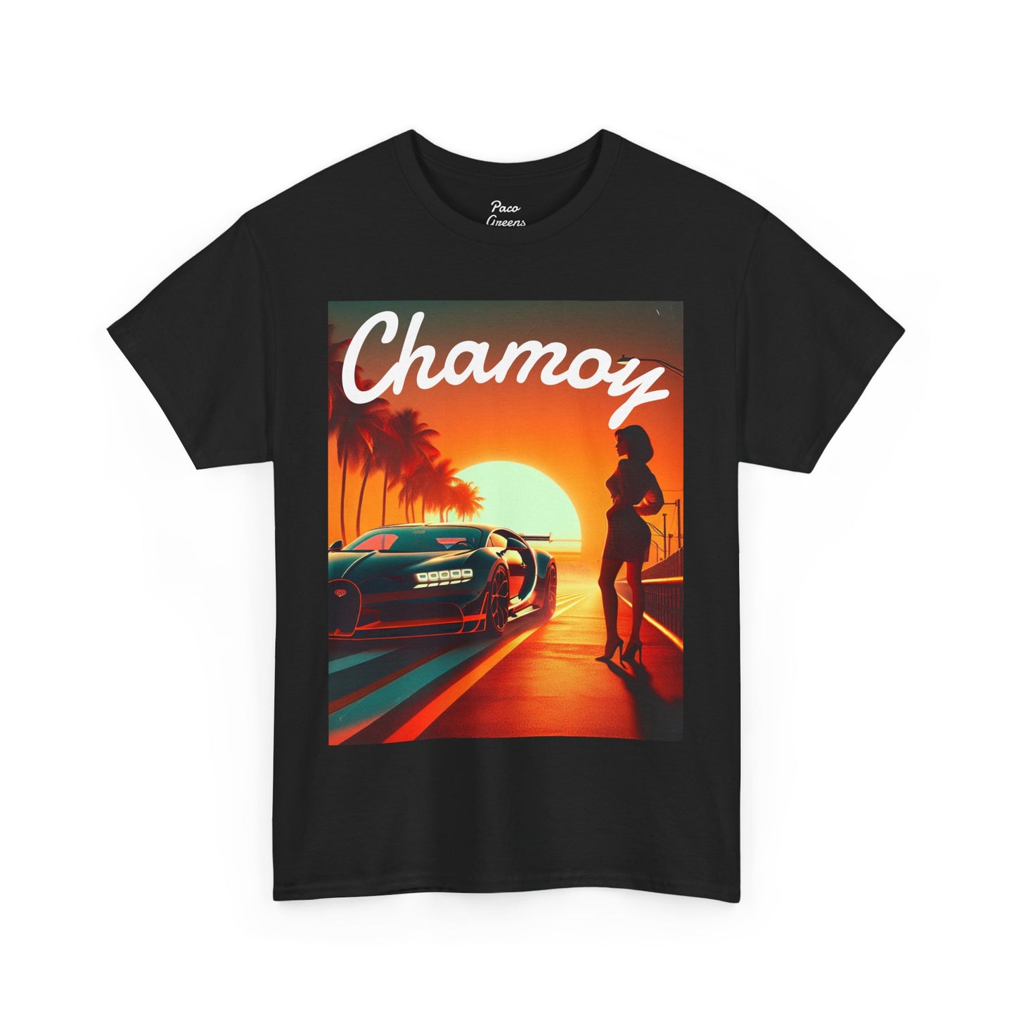 Vintage Retro Chamoy Car Unisex Heavy Cotton Tee, Vintage Graphic Shirt, Mexican Candy Lover Gift, Hipster Tee, Southwest Style Shirt,