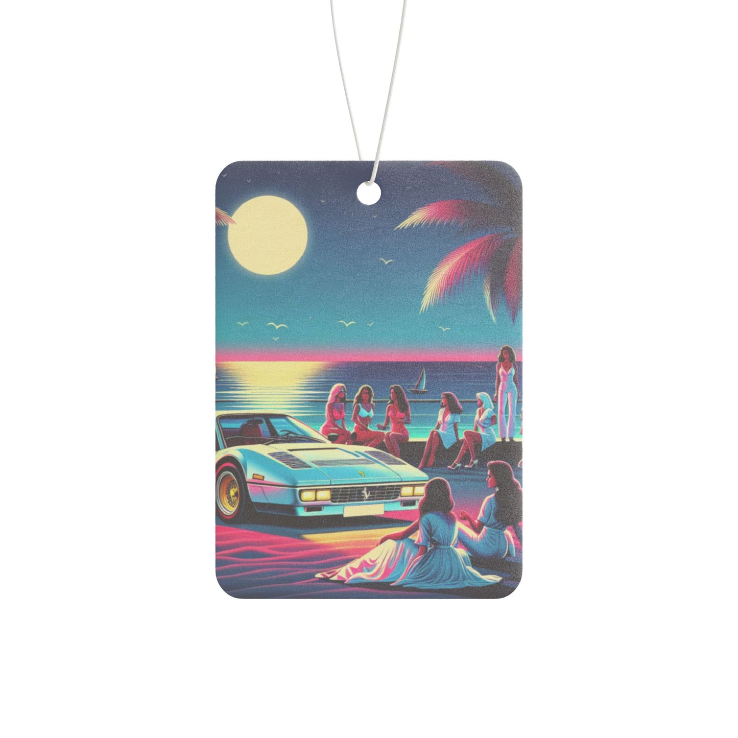 Car Air Freshener - Miami Vice Summer Deodorant