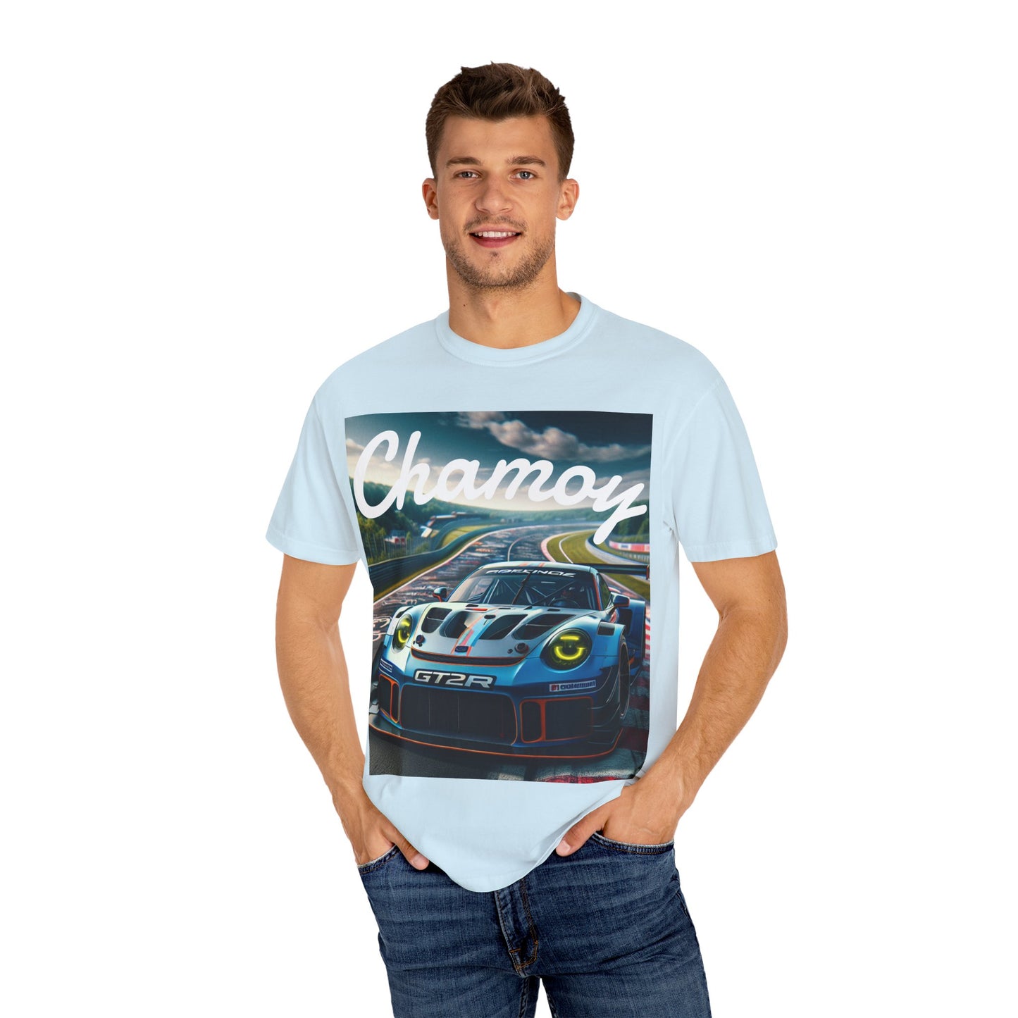 Chamoy Racing Unisex T-Shirt - Unique Design, Comfortable Tee, Cool Graphic Shirt, Gift for Racecar Enthusiasts, Trendy Clothing