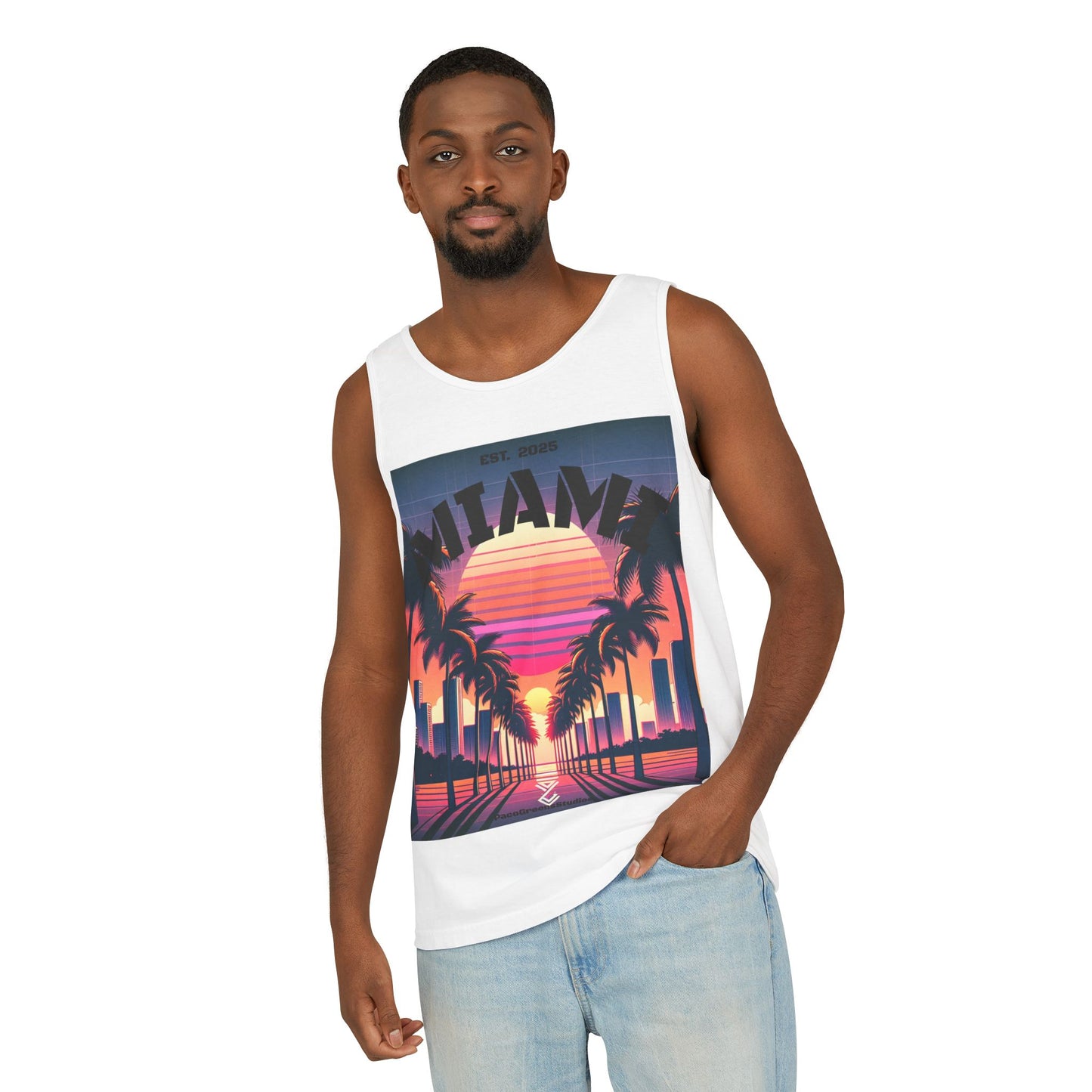 Miami Sunset Tank Top