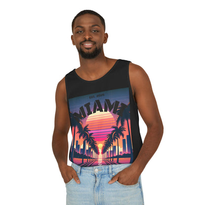 Miami Sunset Tank Top