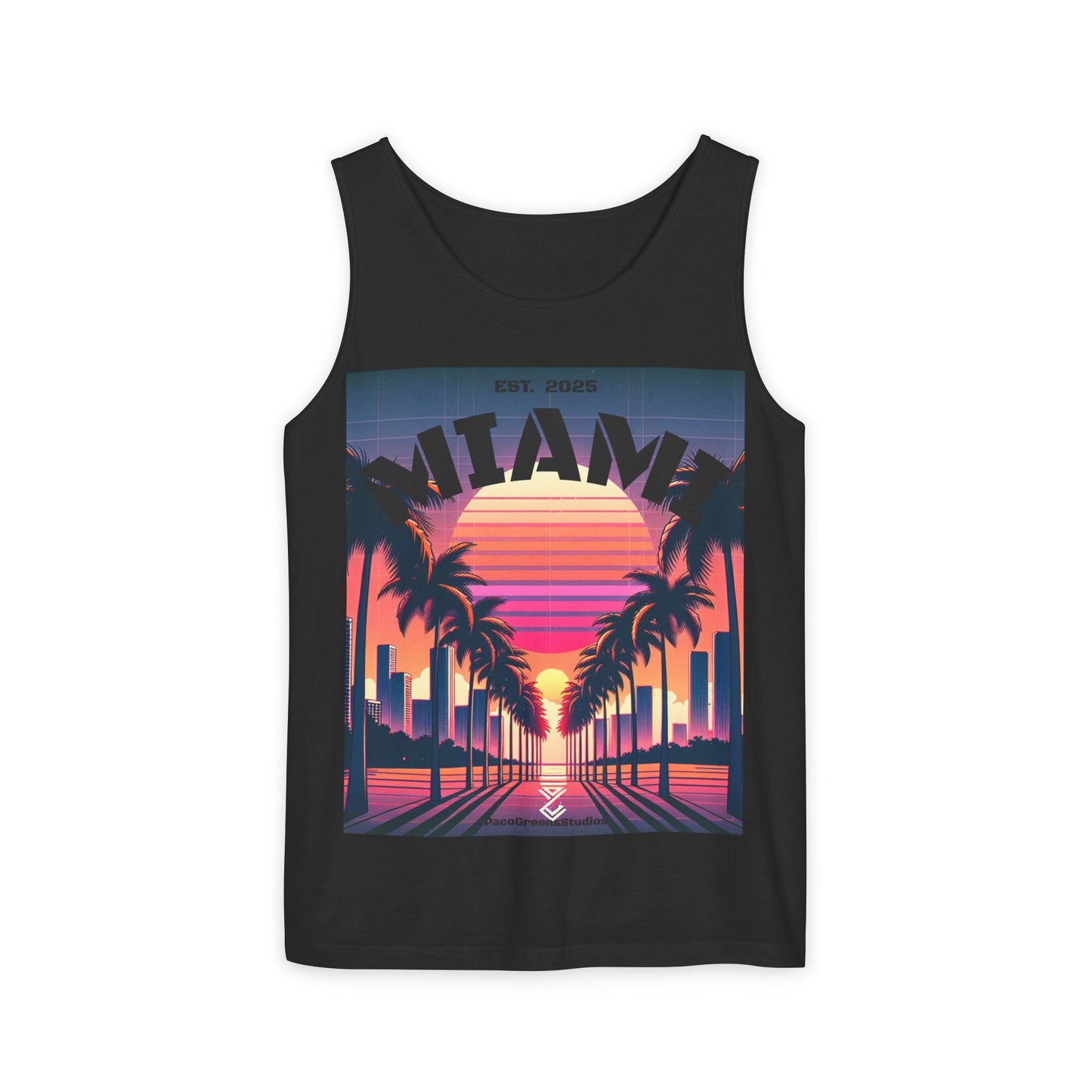 Miami Sunset Tank Top