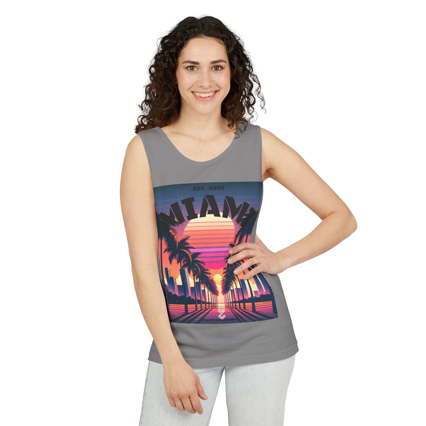 Miami Sunset Tank Top