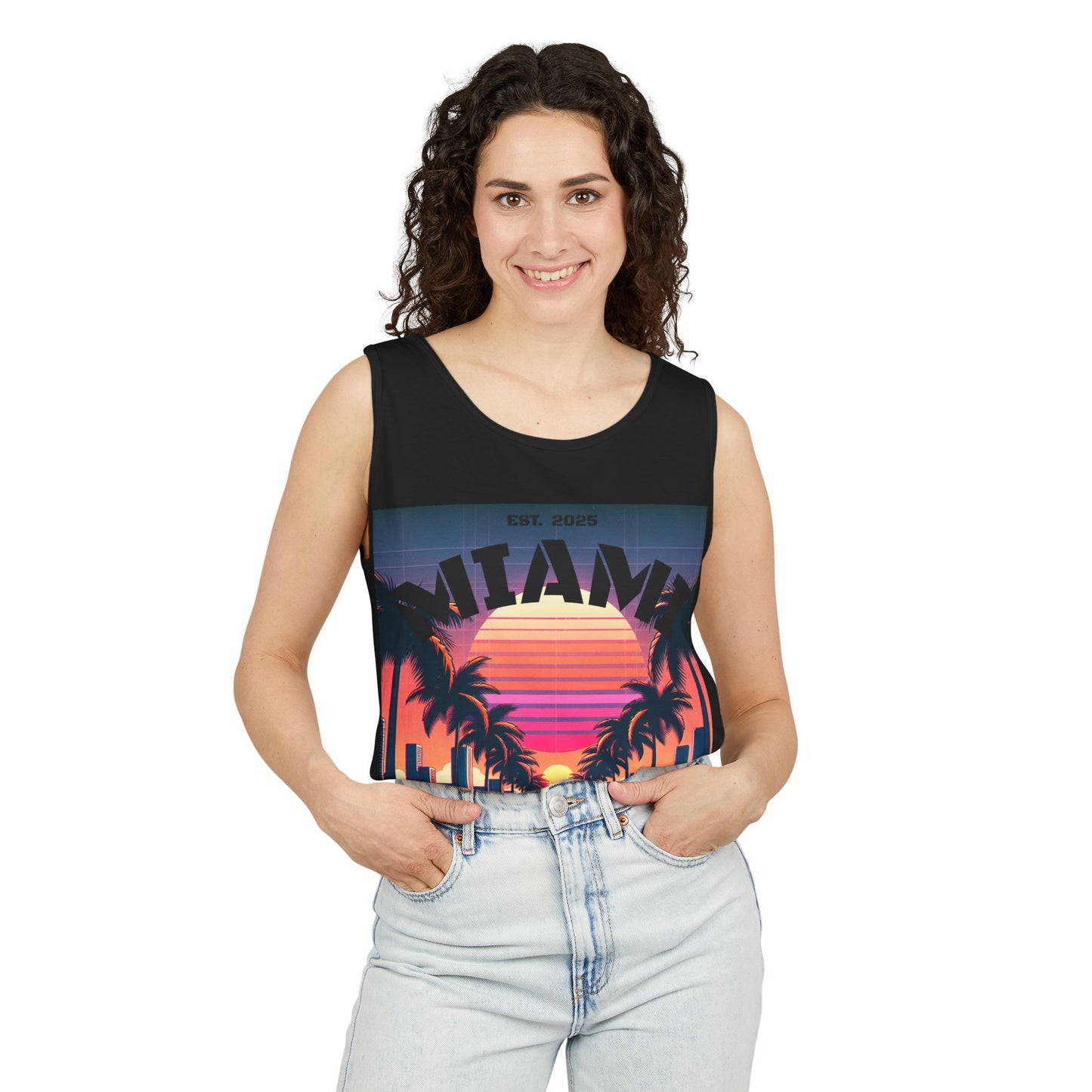 Miami Sunset Tank Top