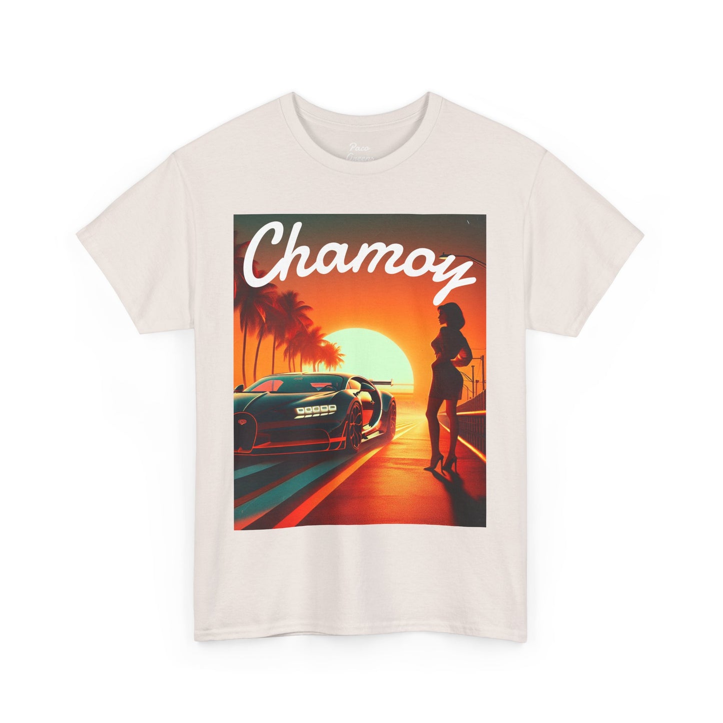 Vintage Retro Chamoy Car Unisex Heavy Cotton Tee, Vintage Graphic Shirt, Mexican Candy Lover Gift, Hipster Tee, Southwest Style Shirt,