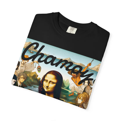 Chamoy Mona Lisa Beach T-shirt